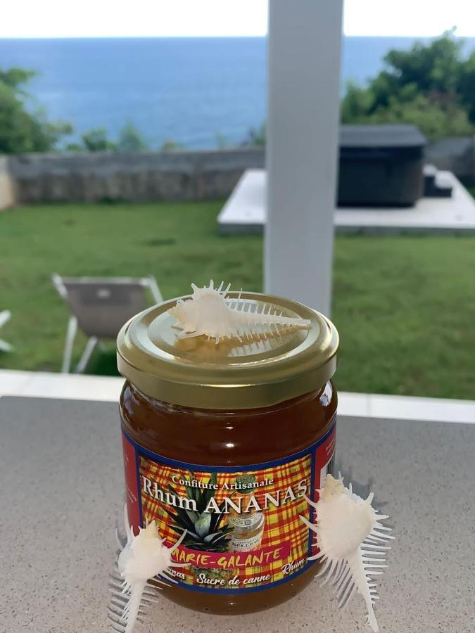 Studio Cozy Melissa Elegance - Guadeloupe , Le Gosier , Dampierre - Avec Pleine Vue Mer - Ocean A 180 Degres Exterior photo