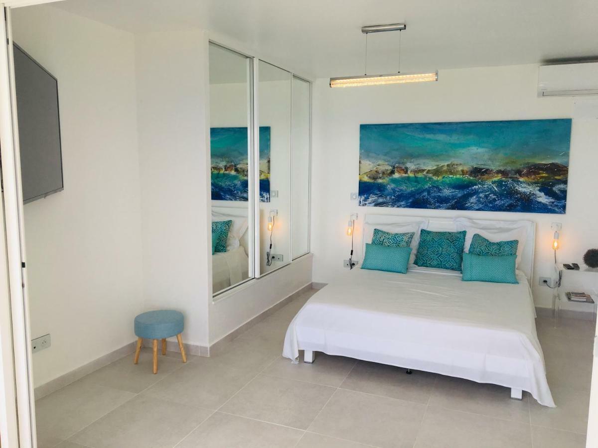 Studio Cozy Melissa Elegance - Guadeloupe , Le Gosier , Dampierre - Avec Pleine Vue Mer - Ocean A 180 Degres Exterior photo