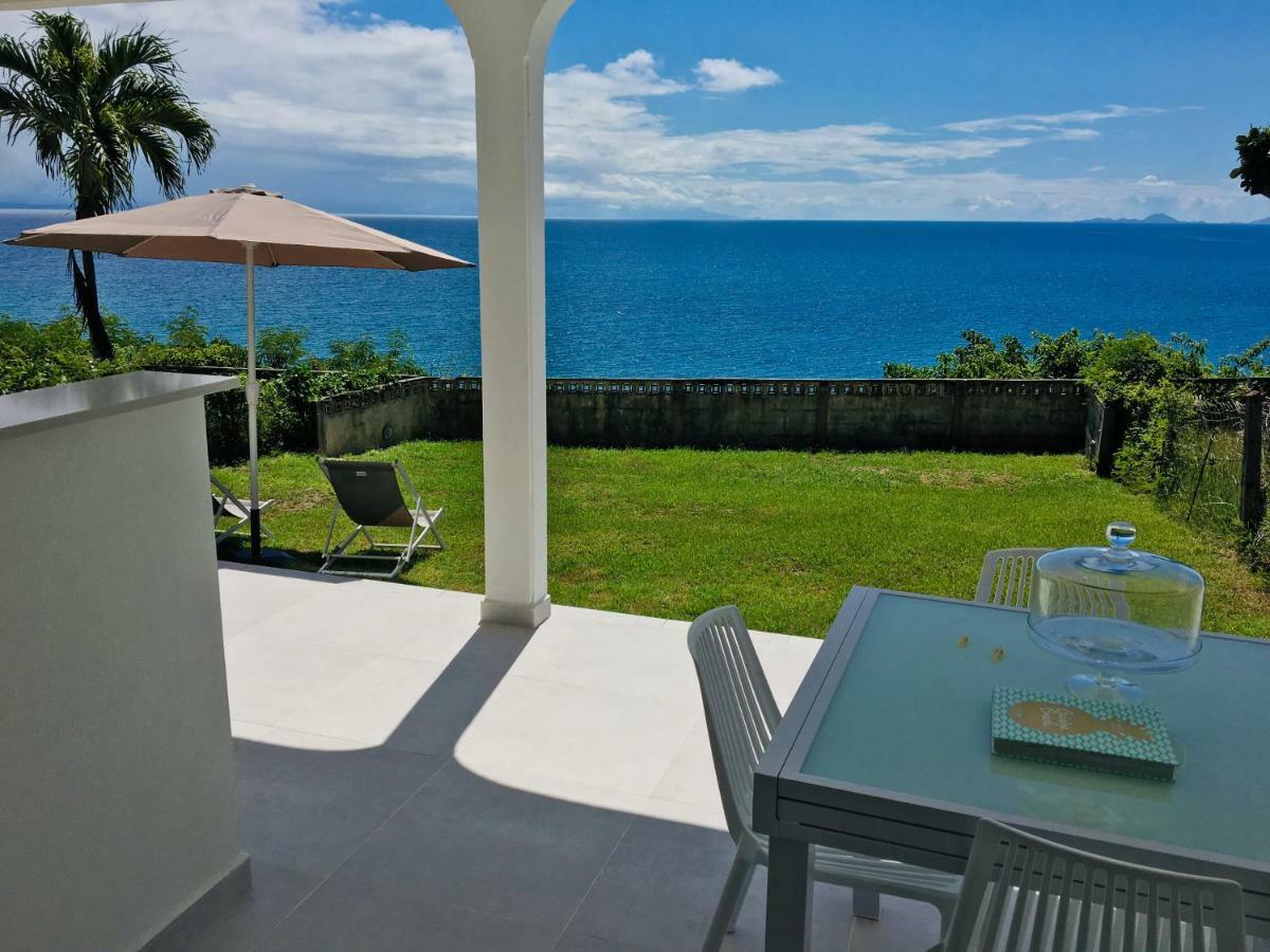 Studio Cozy Melissa Elegance - Guadeloupe , Le Gosier , Dampierre - Avec Pleine Vue Mer - Ocean A 180 Degres Exterior photo
