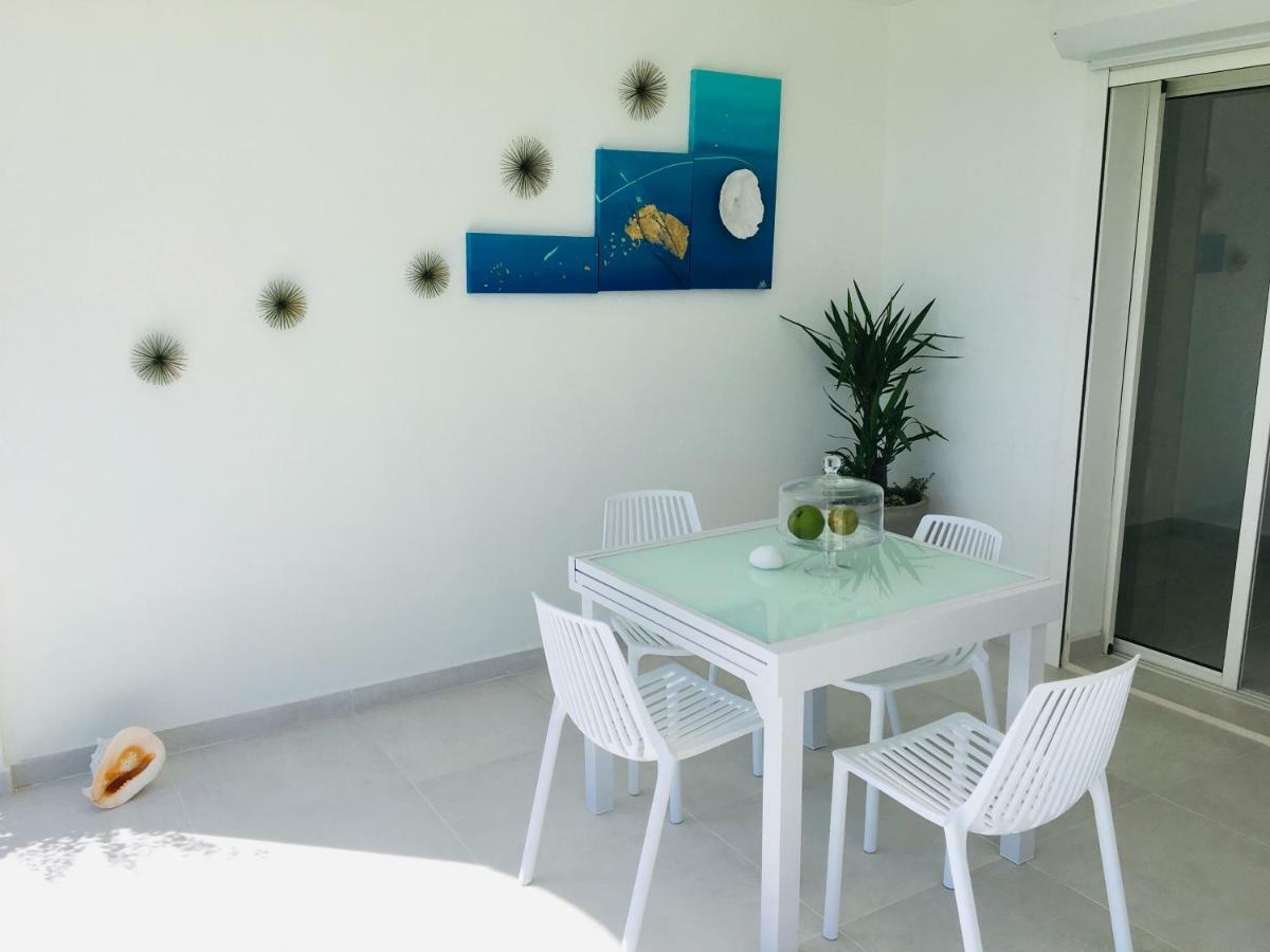 Studio Cozy Melissa Elegance - Guadeloupe , Le Gosier , Dampierre - Avec Pleine Vue Mer - Ocean A 180 Degres Exterior photo